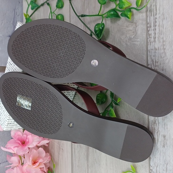 Tory Burch Benton Leather Sandal NWOT - Picture 6 of 7